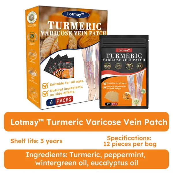 Lotmay™ Turmeric Varicose Vein Patch