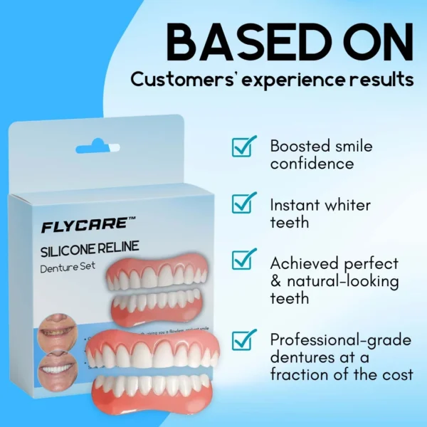 FLYCARE™ Silicone Reline Denture Set