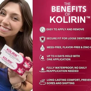 KOLIRIN™ Thermoplastic Denture Grip Adhesive