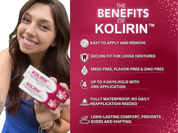 KOLIRIN™ Thermoplastic Denture Grip Adhesive