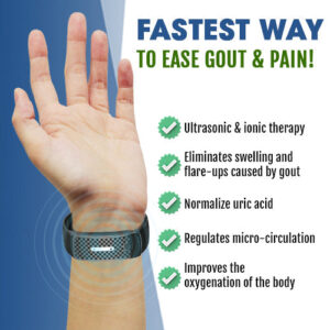 MXhealth™ Ultrasonic Ionic Gout Bangle