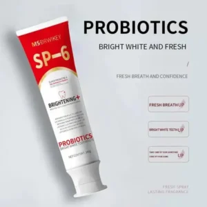 Super Probiotic-6 Toothpaste with 6 Probiotics oalance Oral microbiota strength