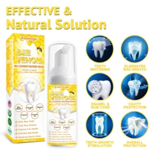 Zoencgz™ Bee Venom Oral Cleansing Treatment Mousse