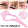 3in1 Eyelashes Tools Mascara Shield Applicator Guard