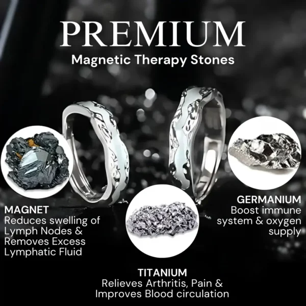 AEXZR™ Luminous Magnetic Lymphatic Ring