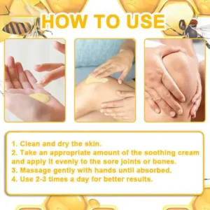 ArthroEase™ Bee Venom Joint and Bone Arthritis Therapy Cream