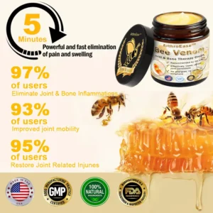 ArthroEase™ Bee Venom Joint and Bone Arthritis Therapy Cream