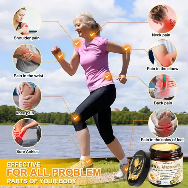 ArthroEase™ Bee Venom Joint and Bone Arthritis Therapy Cream