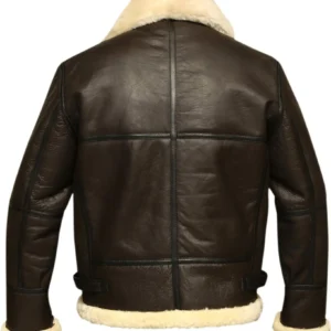 Aviator Bomber Jacket B3 Real Shearling Sheepskin Leather