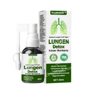 BreatheFree™ Kräuter LungenDetox Mundspray