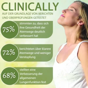 BreatheFree™ Kräuter LungenDetox Mundspray