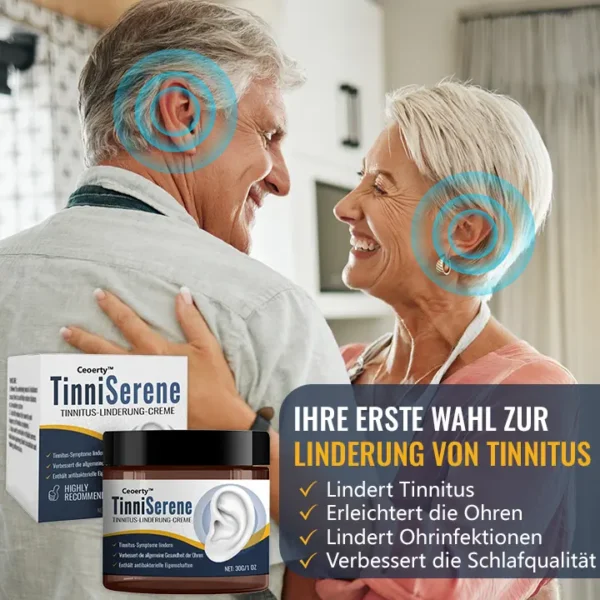 Ceoerty™ TinniSerene Tinnitus-Linderungscreme