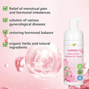 HudRos™ Steam Detox Mousse for women