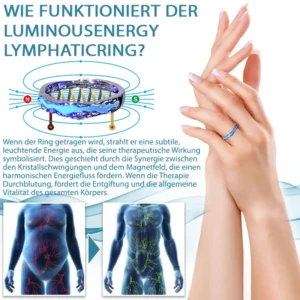 ImmuniFlow™ Luminöse Energie Lymphatische Ring