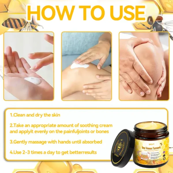 SPZV™ Bee Venom Turmeric Detox Slimming Cream