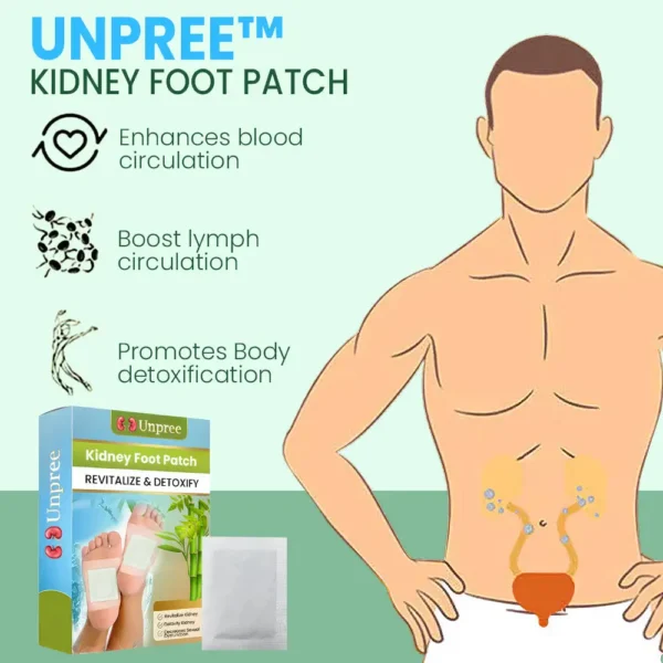 Unpree™ Bee Venom Kidney Foot Patch