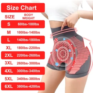 Baicloud™Micro-Vibration Massage Module Ice Silk Ion Fiber Repair Shaping Shorts