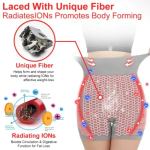 Baicloud™Micro-Vibration Massage Module Ice Silk Ion Fiber Repair Shaping Shorts