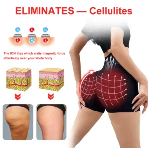 Baicloud™Micro-Vibration Massage Module Ice Silk Ion Fiber Repair Shaping Shorts