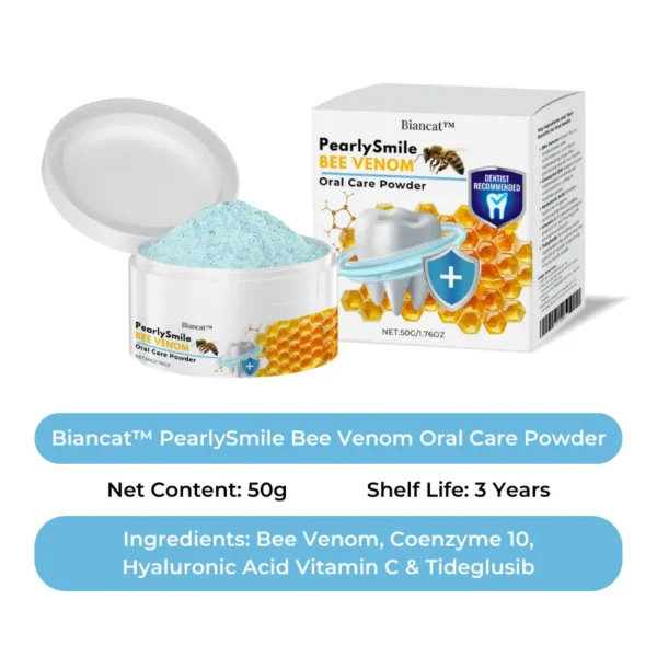 Biancat™ PearlySmile Bee Venom Oral Care Powder