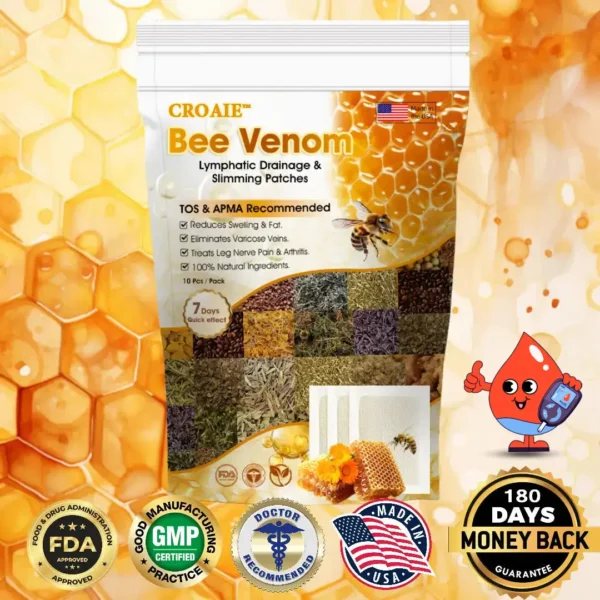 CROAIE™ Bee Venom & Herbal Slimming Foot Patches