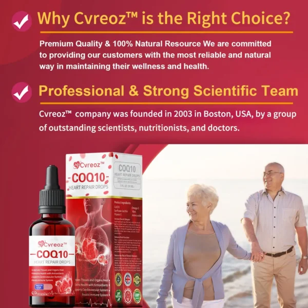 Cvreoz™ CoQ10 Heart Repair Drops