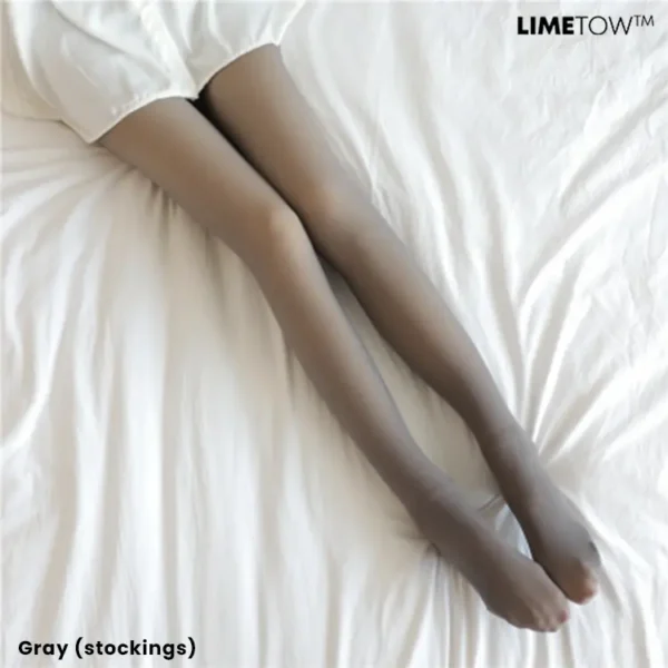 LIMETOW™ Fleece Lined Fake Translucent Tight