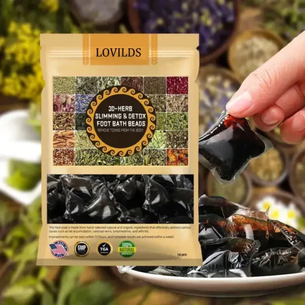 LOVILDS™ 30-Herb Slimming & Detox Foot Bath Beads