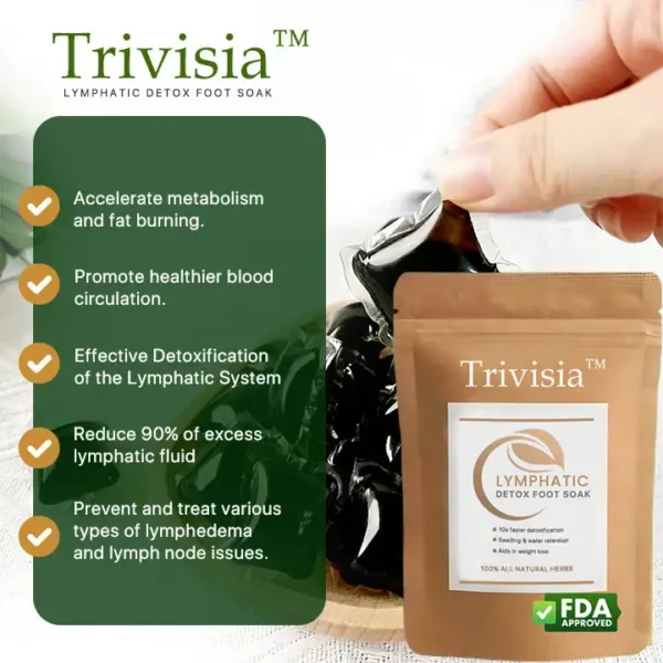 Trivisia™ Lymphatic Detox Foot Soak