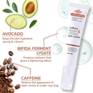 flysmus™ CaffeineEYES Repair and Lifting Eye Cream