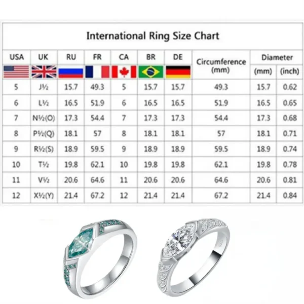 AEXZR™ Magnetology Moissanite Diamond Ring - Image 15