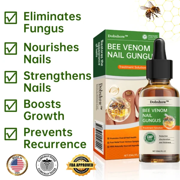 Dobshow™ Bee Venom Nail Fungus Treatment Liquid - Image 3