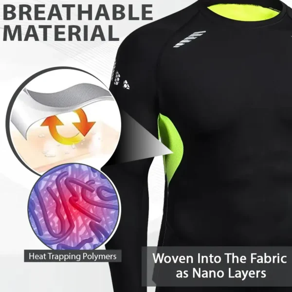 MaleFit™ ManSculpting Long Sleeve Compression Top - Image 8