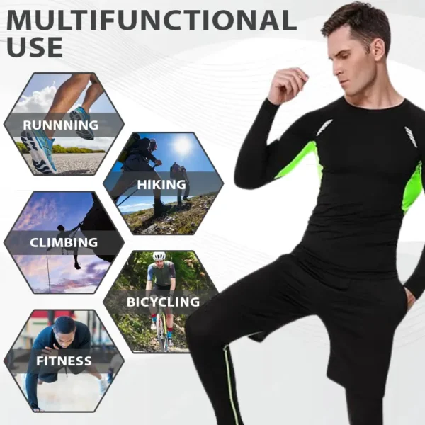 MaleFit™ ManSculpting Long Sleeve Compression Top - Image 9