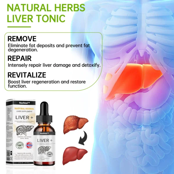 Nurbini™ Natural Herbal Liver Supplement - Image 3