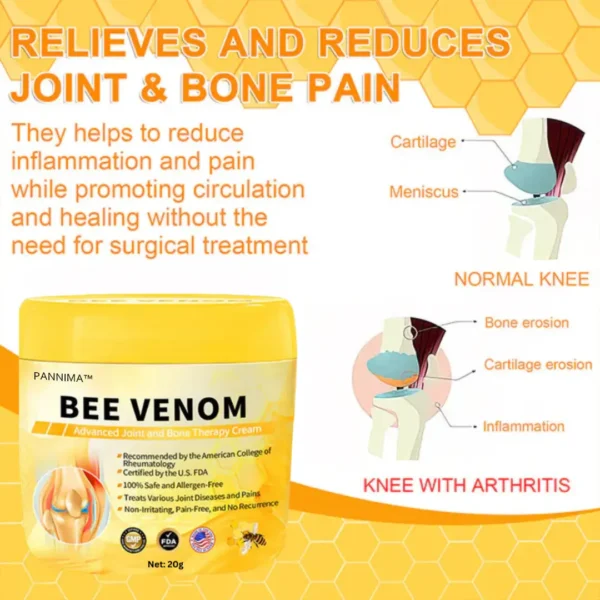 PANNIMA™ Bee Venom Advanced Joint and Bone Therapy Cream - Image 7