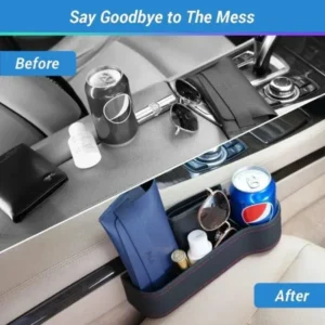 Pack of 2 Car Seat Gap Filler Organizer