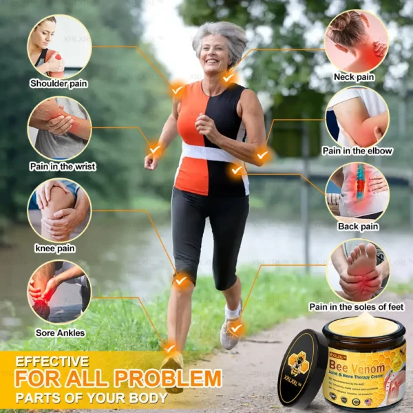 Raindew™ Bee Venom Pain Relief Bone Healing Cream - Image 6