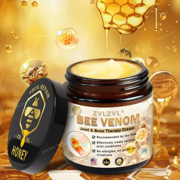 ZVLZVL™ Bee Venom Instant Ultra Strength Pain Relief Therapy Cream - Image 14