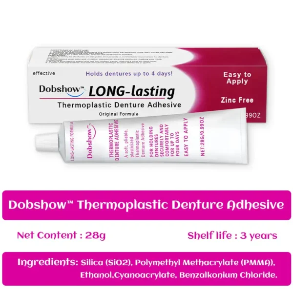 Dobshow™ Thermoplastic Denture Adhesive - Image 5