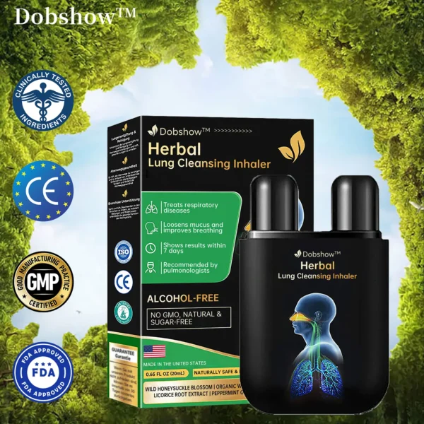 Dobshow™ herbal lung cleansing inhaler