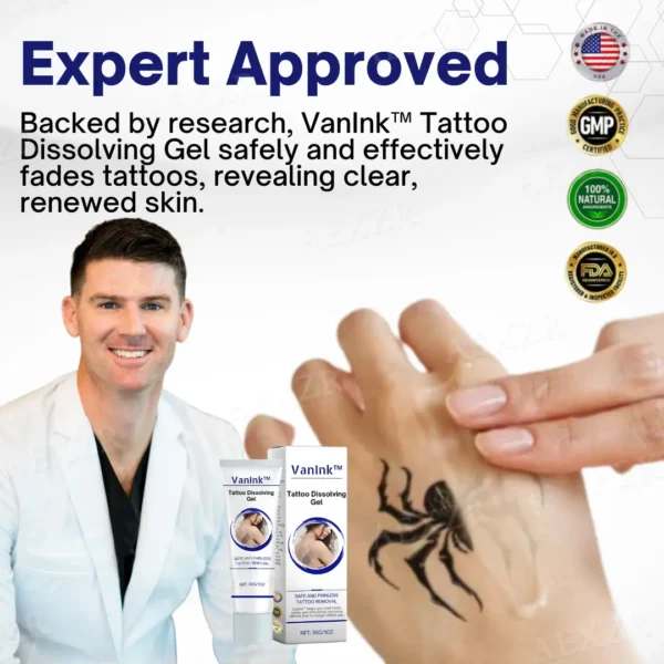 VanInk™ Tattoo Dissolving Gel - Image 4